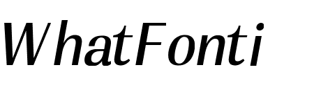 PF Marlet Text Medium Italic