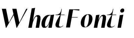 PF Marlet Display Bold Italic
