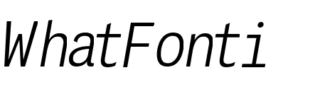 PFDasGroteskMonoPro-LightItalic