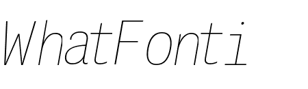 PFDasGroteskMonoPro-XThinItalic