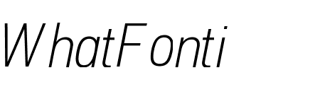 PFDINTextCondPro-ThinItalic