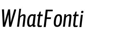 PFCentroSansComp-Italic