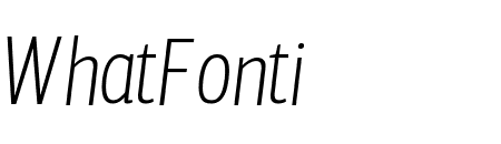 PFCentroSansComp-ThinItalic
