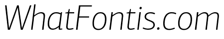 PFCentroSansPro-ThinItalic