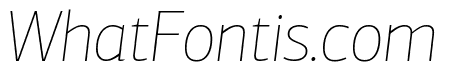 PFCentroSansPro-XThinItalic