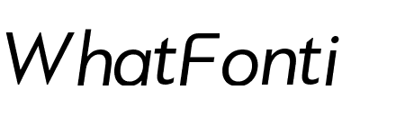 PFBagueUniPro-Italic