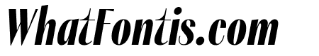 PF Marlet Titling Bold Italic