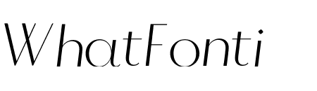 Vinter LightItalic