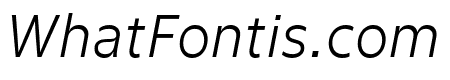 Vestmar LightItalic