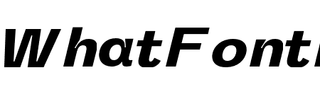 Melange ExtraBold Italic