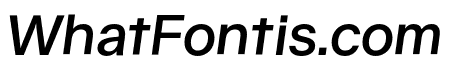 Catalogue MediumItalic