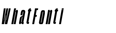 SegmentA KeyBlackItalic