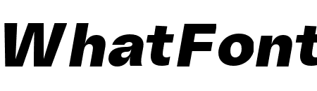 Freizeit ExtraBoldSlanted