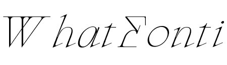Galipos Light Italic