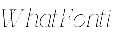 BelledeMaiItalic Ultralight