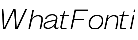 MintGroteskDisplay LightItalic