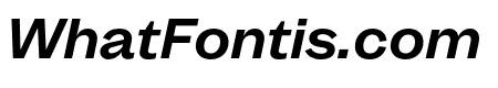 MintGroteskDisplay BoldItalic