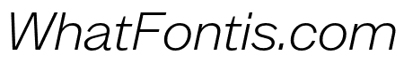 MintGrotesk LightItalic
