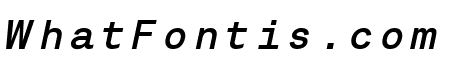 Nb Akademie Pro Mono 500 Italic