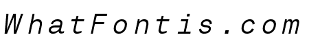 Nb Akademie Pro Mono 300 Italic