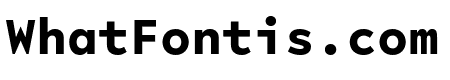 LeloMono Bold