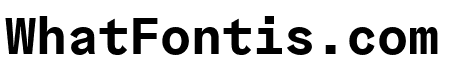 GraebenbachMono Bold