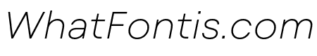 Mont Blanc-Trial ExtraLight Italic