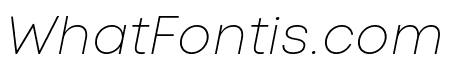 Code Next-Trial Thin Italic