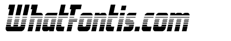 Upper Punch Gradient Italic