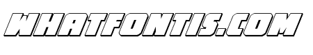 Hammer Scout 3D Italic