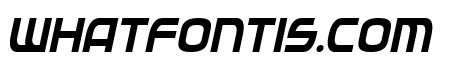 Federal Service Semi-Bold Condensed Italic