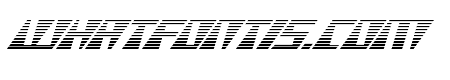 X-Racer Gradient Italic