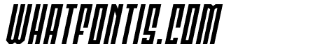 Templar Shield Spaced Italic