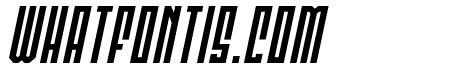 Templar Shield Title Italic