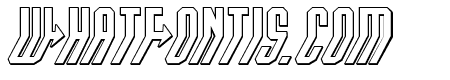 Crossbow Head 3D Italic