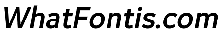 Avancement 2020 Medium Italic