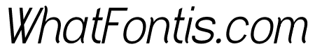 Greback Grotesque PERSONAL Italic