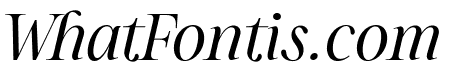 Sharpe PERSONAL Light Italic