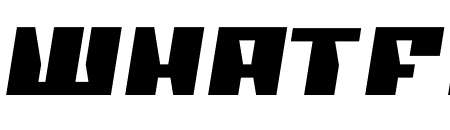 Race Speedy Font