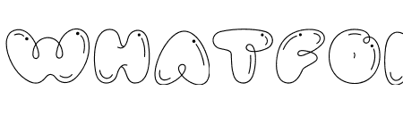 Bold Loop Ligth Line