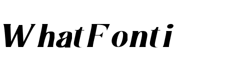 Contingent Serif Bold Slant