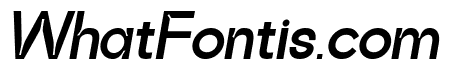 Mai Sans Black Italic