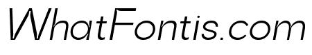 Mai Sans Light Italic