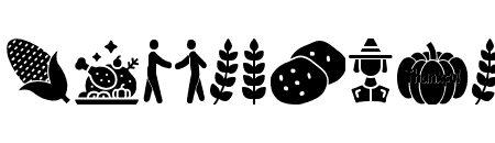Thanksgiving Dingbats Regular