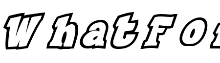 Midbrys Outline Italic