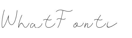First Signature