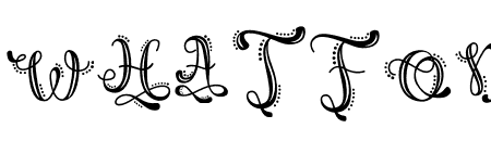 Retro Roud Monogram
