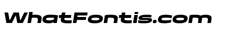 Taruno Wide Black Italic