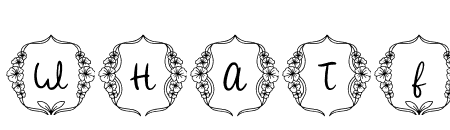 RafiFlowerMonogram-Regular
