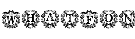 Holy Wreath Monogram
